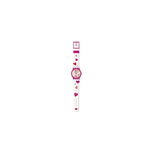 Swatch GV120 - Orologio da polso da donna, cinturino in plastica multicolore