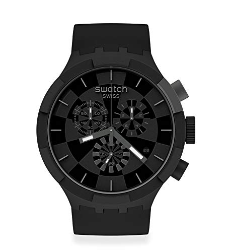 Orologio Swatch Big Bold Chrono SB02B400 CHECKPOINT BLACK