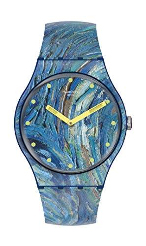 Swatch la notte stellata di Vincent Van Gogh, blu
