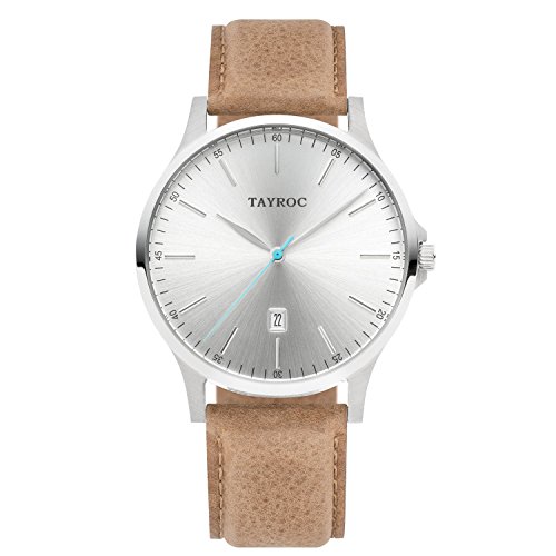 Tayroc Classic Brown Silver horloge TXM100