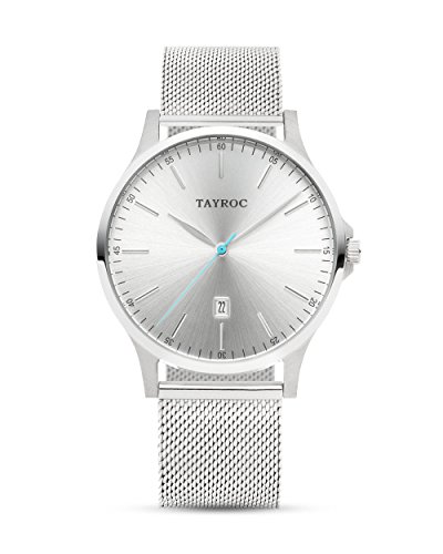 Tayroc Classic Silver Mesh horloge TXM106