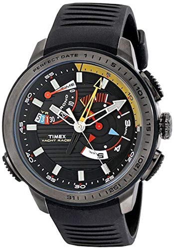 Timex Orologio Cronografo Quarzo Uomo con Cinturino in Gomma TW2P44300