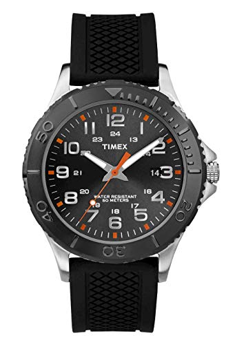 Timex Orologio Analogico Quarzo Uomo con Cinturino in Silicone TW2P872009J