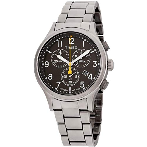 Timex Orologio Cronografo Quarzo Uomo con Cinturino in Acciaio Inox TW2R47700