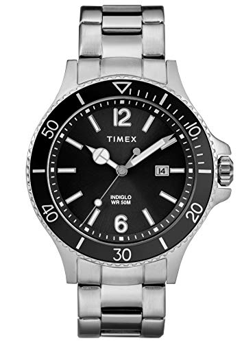 Timex Orologio Analogico Quarzo Uomo con Cinturino in Acciaio Inox TW2R64600