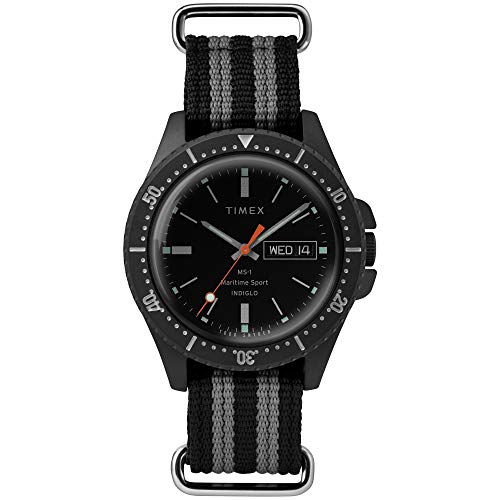 Timex Todd Snyder Maritime Sport 41mm Black/Grey One Size