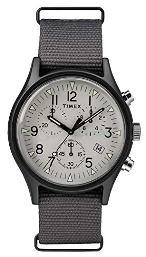 Timex Orologio Cronografo Quarzo Uomo con Cinturino in Nylon TW2T10900