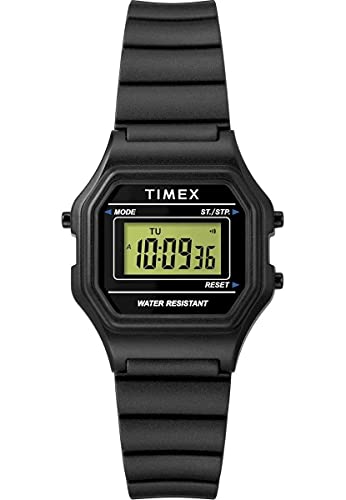 Timex Orologio Digitale Quarzo da Donna con Cinturino in Plastica TW2T48700