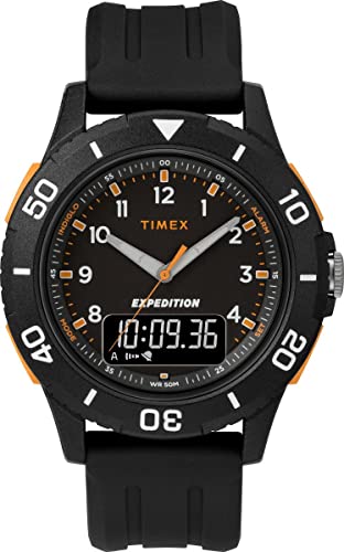 Timex Orologio Analogico-Digitale Quarzo Uomo con Cinturino in Resina TW4B16700