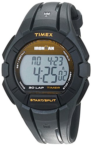Timex TW5K95600 Orologio da Polso, Quadrante Digitale Unisex, Cinturino in Resina, Nero/Nero