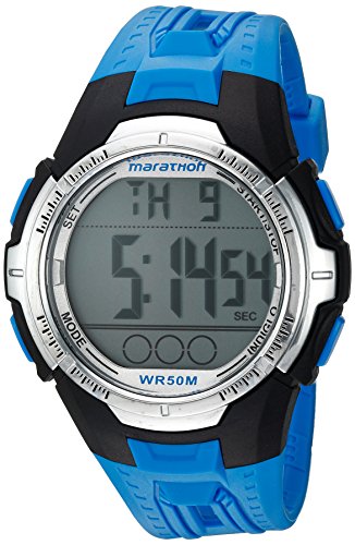 Timex Orologio Digitale Quarzo da Uomo con Cinturino in Plastica TW5M06900