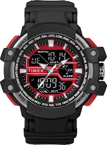 Timex Orologio Digitale Uomo con Cinturino in Resina TW5M22700