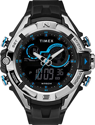 Timex Orologio Digitale Uomo con Cinturino in Resina TW5M23000