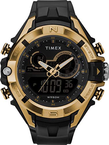 Timex Orologio Digitale da Uomo con Cinturino in Plastica TW5M23100