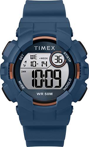 Timex Orologio Digitale Donna con Cinturino in Silicone TW5M23500