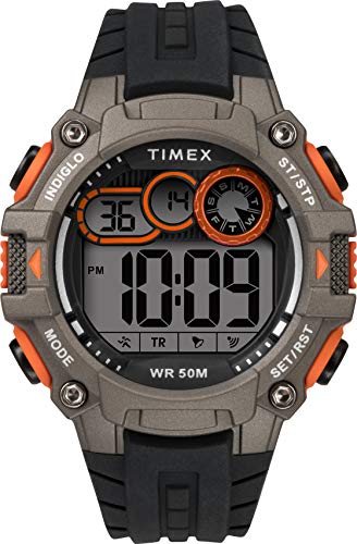 Timex Orologio Digitale Uomo con Cinturino in Silicone TW5M27200