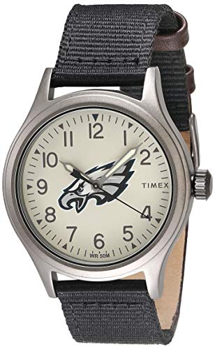 NFL Tribute Collection Clutch Orologio Timex da uomo, Philadelphia Eagles
