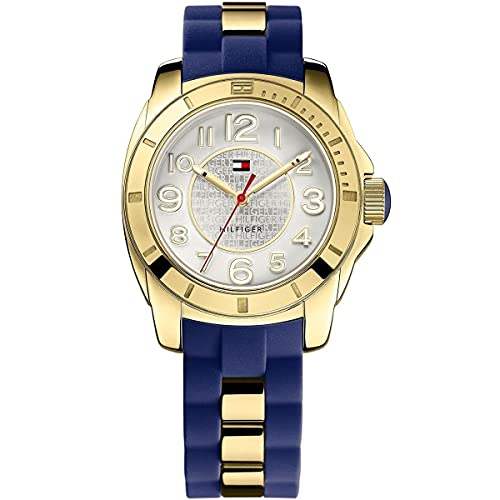 Tommy Hilfiger Watches 1781307 - Orologio da polso donna, diversi materiali, colore: blu