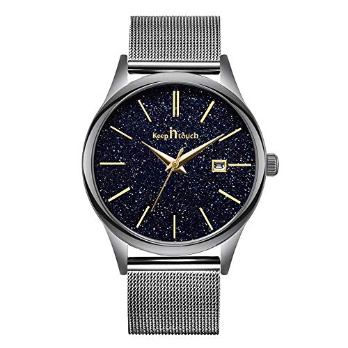 Infinity U-Classics Star Watch impermeabile per uomo Donna Orologi al quarzo analogici Orologi Moda rotonda Orologio casual di moda