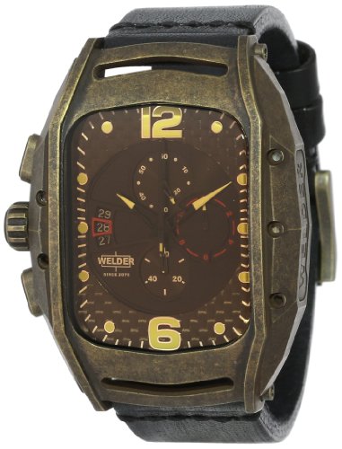 Welder – Braccialetto unisex orologio cronografo al quarzo in pelle W800