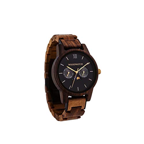 WoodWatch Dark Forest | Orologio in legno uomo da polso premium | Wood watch for men | Orologio resistente e antispruzzo