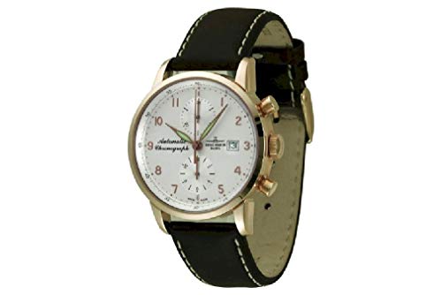Zeno-Watch Orologio Donna - Magellano Cronografo Bicompax 18ct gold - 6069BVD-GG-f2