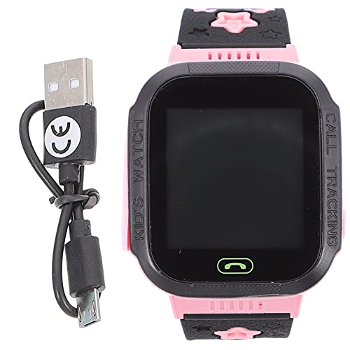 ABOOFAN Bambini Impermeabile Astuto di GPS della Vigilanza per Le Ragazze dei Ragazzi Vigilanza dello Schermo di Tocco del Telefono di Posizionamento Smartwatch Rosa
