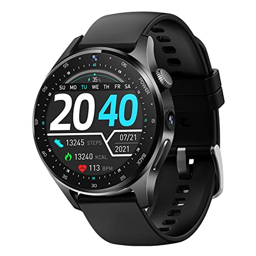Smart Watch per telefoni Android | Fitness Tracker digitale - Smart Watch IP68 per telefoni Android IOS con chiamata wireless, sblocco Face ID, ossigeno nel sangue, monitoraggio della frequenza Aional