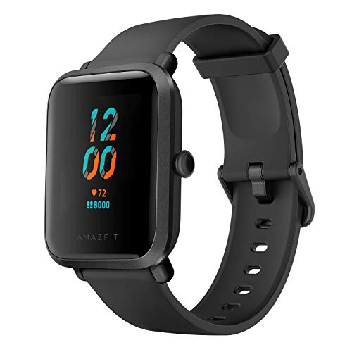 Amazfit Bip S Smartwatch Orologio Fitness Tracker, Display Always-on, Durata Batteria 40 Giorni, GPS integrato, 17 Modalita di Allenamento Impermeabil 5 ATM, Montoraggio della Frequenza Cardiaca