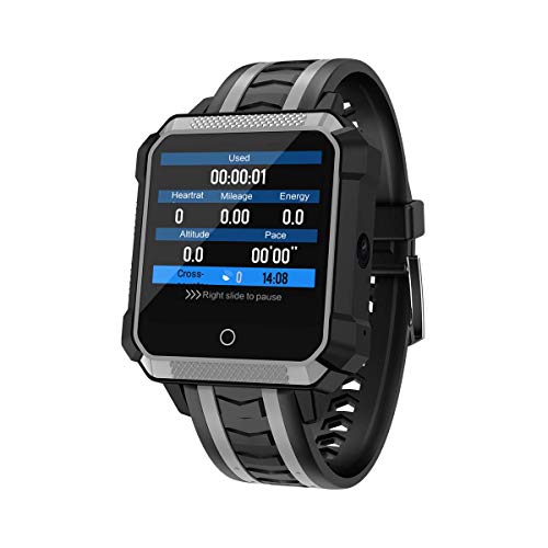 3G Smartwatch Fitness Wristband IP68 attività impermeabile, tracker t con contapassi SIM TF Card Solt GPS, orologio sportivo per iOS Android per uomo