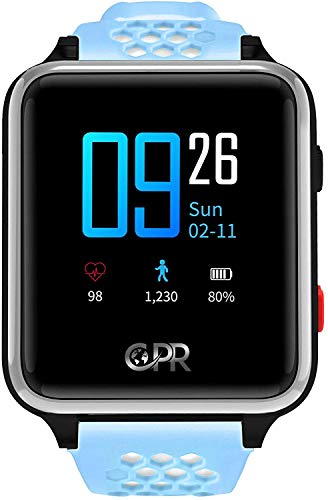 CPR Guardian 2 Smartwatch per Bambini – Telefono indossabile e localizzatore Che combina Una Funzione di Assistenza di Emergenza, chiamate vocali e localizzazione in Un Semplice Orologio