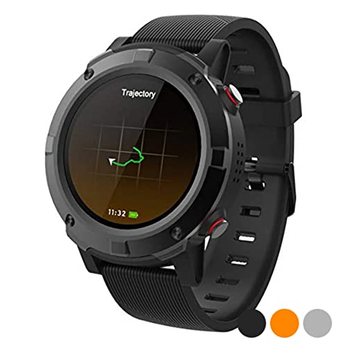 Smartwatch Orologio intelligente con Bluetooth. Denver SW-660GREY. GPS incluso. Monitor dell'attività sportiva. Sensore di frequenza cardiaca, Mostra notifiche dal cellulare. IOS e Andro