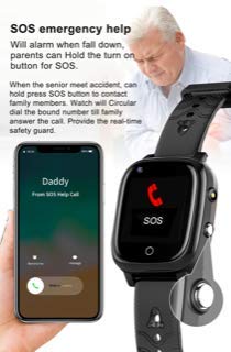 FB50-Kids - Smartwatch GPS Resistente all’acqua (IP68)