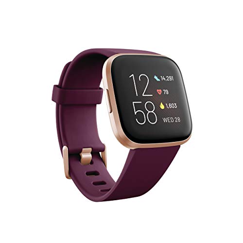 Fitbit Versa 2 Smartwatch per Benessere e Forma Fisica con Controllo Vocale, Punteggio del Sonno e Musica, con Alexa Integrata, Limited Edition [Esclusiva Amazon]