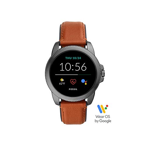 Fossil Smartwatch GEN 5E Connected da Uomo con Wear OS by Google, Frequenza Cardiaca, Notifiche per Smartphone e NFC, con Cinturino in Acciaio Inossidabile Bicolore