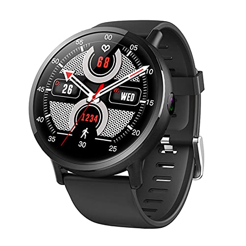 GPS Smart Watch DM19 4G Andriod7.1 MTK6739 Fotocamera 8.0MP 640 * 590 16 GB ROMIP67 Impermeabile 900mAh Battery Battery Fitness Tracker Frequenza Cuore Full Circle Screen 2.03 Pollici