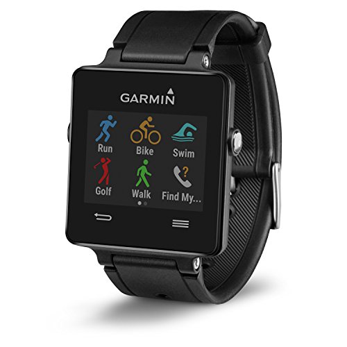 Garmin Vívoactive Smartwatch GPS con Monitoraggio attività e Profili Sport, Standalone, Nero
