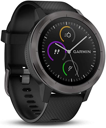 Garmin Vivoactive 3 Smartwatch con GPS, Unisex adulto, Grigio