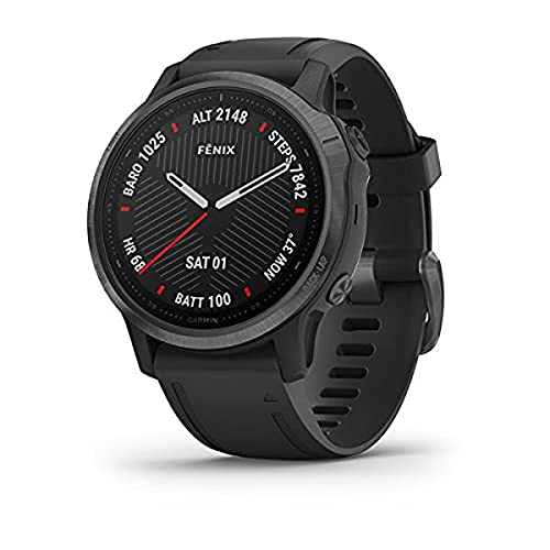 Orologio Garmin Fenix 6S Sapphire Smartwatch Silicone Nero GPS 42mm 010-02159-25