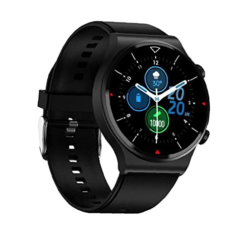 Smart Watch Handsfree Call Reminder Band Fitness Sport Impermeabile Health Tracker Silicone Strap Nero Dispositivo indossabile