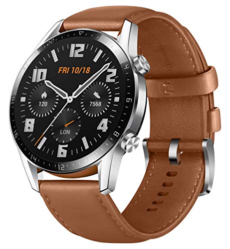 HUAWEI Smartwatch Watch GT 2(46mm), Marrone (Pebble Brown)