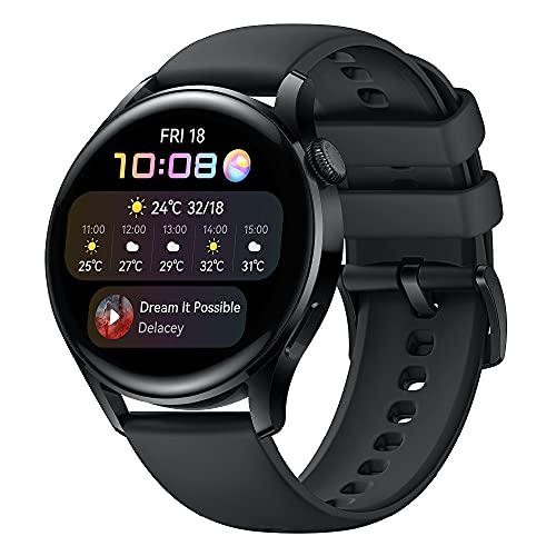 HUAWEI 55026820, Watch 3 Active (46mm) - Smartwatch Black