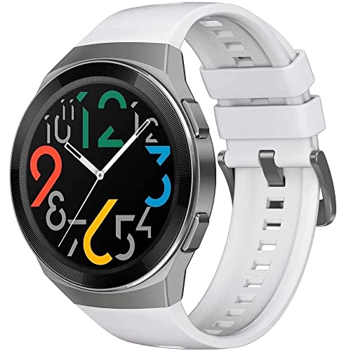Huawei Watch GT 2e - Acciaio inossidabile - Durata batteria 2 settimane - Smartwatch con cinturino - Fluoroelastomero - Schermo 3,5 cm (1; 39 