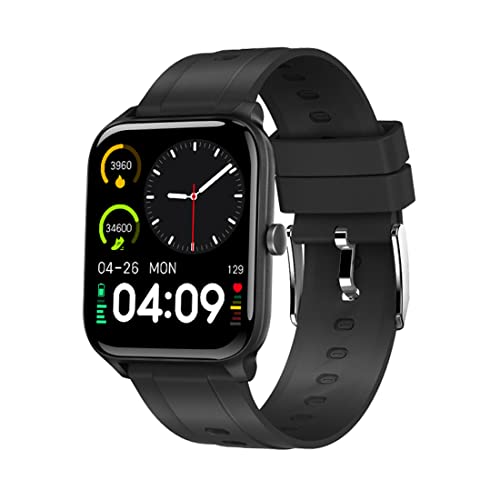 Smartwatch, Orologio Fitness Uomo Donna Impermeabile IP68, 1,69'' Touch Schermo Smart Watch con Cardiofrequenzimetro, Monitor del Sonno, Contapassi, Braccialetto Smart Fitness Tracker per Android iOS