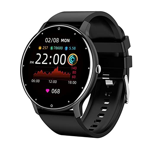 ZL02 Smart Watch Fitness Tracker per uomini e donne, cardiofrequenzimetro contapassi, contatore calorie, IP67 impermeabile Bluetooth sport orologio con schermo HD da 1,3 pollici, regalo caldo