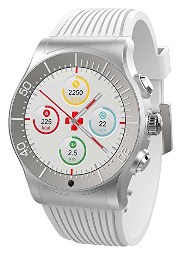 MyKronoz krze Sport – Silver/White Smartwatch
