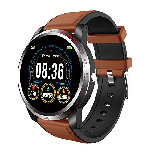 NiceFuse Smartwatch Orologio Fitness Tracker con Monitoraggio Dell'ossigeno Nel Sangue Spo2, Impermeabile Cardiofrequenzimetro da Polso Sonno Contapassi Pedometro per Android iOS
