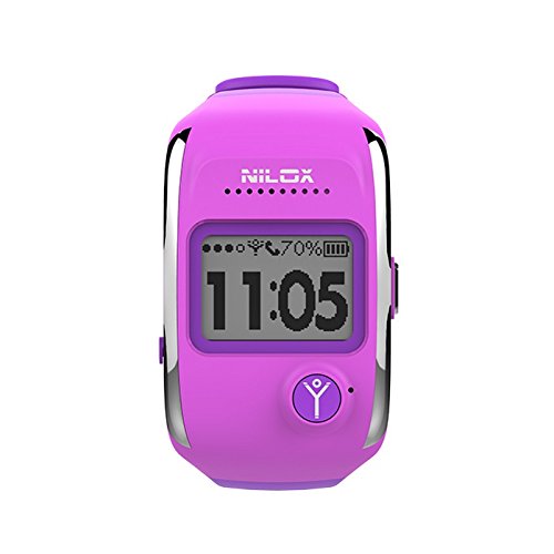 Nilox Bodyguard Smartwatch e Tracker GPS, Viola