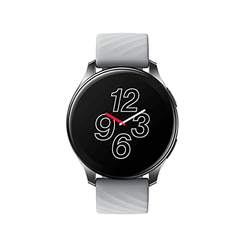 OnePlus Watch - SmartWatch Bluetooth 5.0 con durata della batteria di 14 giorni e resistenza all'acqua 5ATM + IP68, Argento (Moonlight Silver), Schermo 1.39