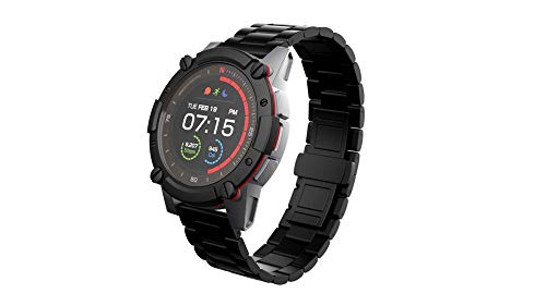 Powerwatch 2 premium edition smart watch, orologio sportivo a ricarica solare / termoelettrica, monitoraggio delle prestazioni, misurazione della temperatura corporea, GPS e altitudine, iOS e android.
